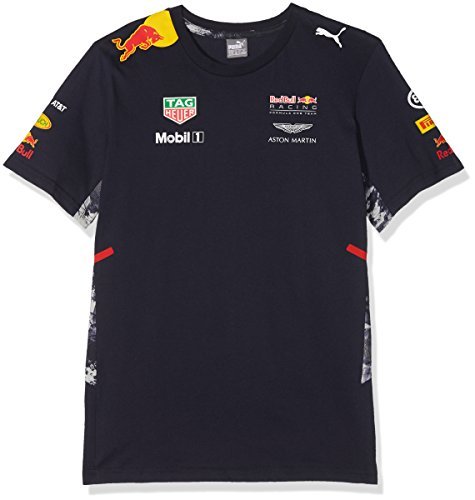 Red Bull Racing F1 Official Kids Teamline Team T-Shirt - 2017 (M 140 9 ...