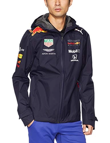 PUMA Red Bull Racing Team Hooded Men's Rain Jacket NIGHT SKY XS :  Amazon.co.uk