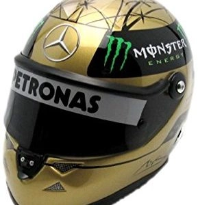 Schuberth 1 2 Mini F1 Helmet Michael Schumacher Gold Spa 2011